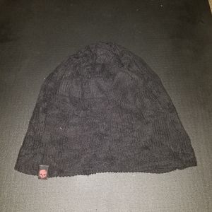 Black beanie slouch style